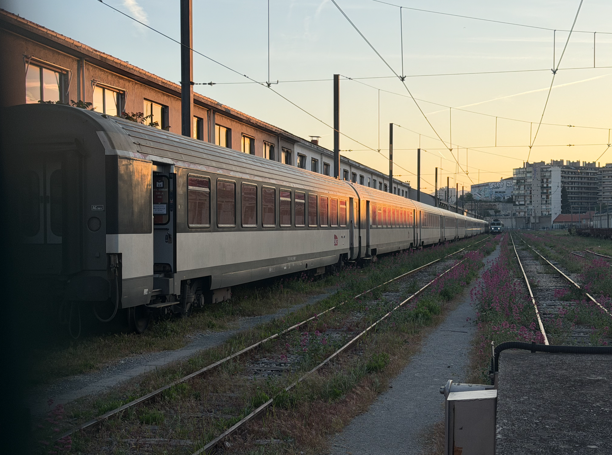 Micheline à la Gare Saint Charles